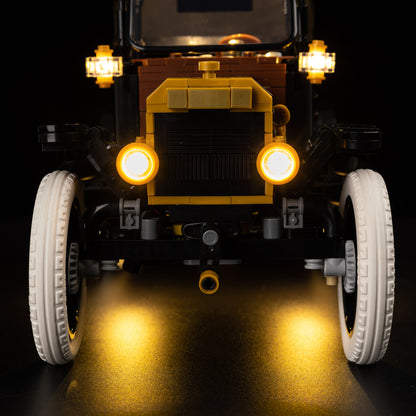 Close-up of LEGO 11376 Front headlights