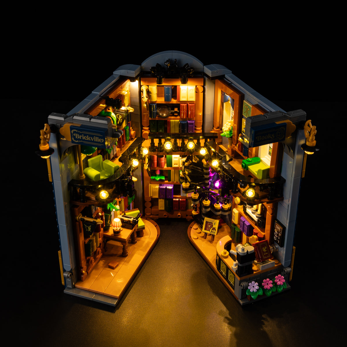 Light Kit for LEGO Bookstore: Book Nook 11379