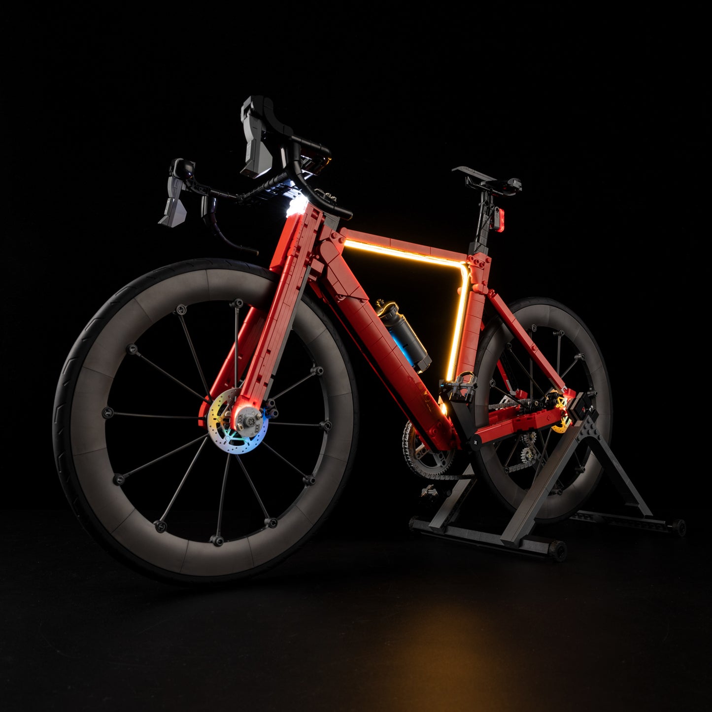 Low angle view of LEGO® Icons Road Bike