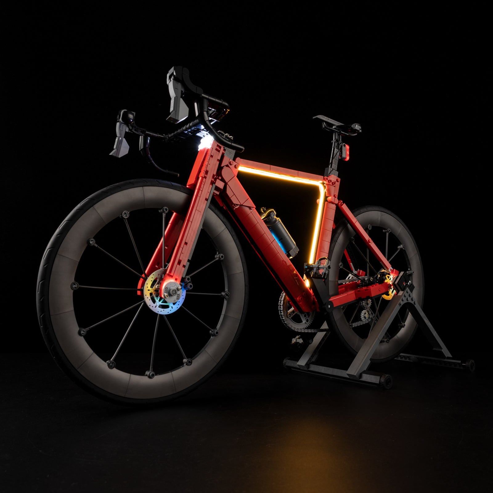 Low angle view of LEGO® Icons Road Bike