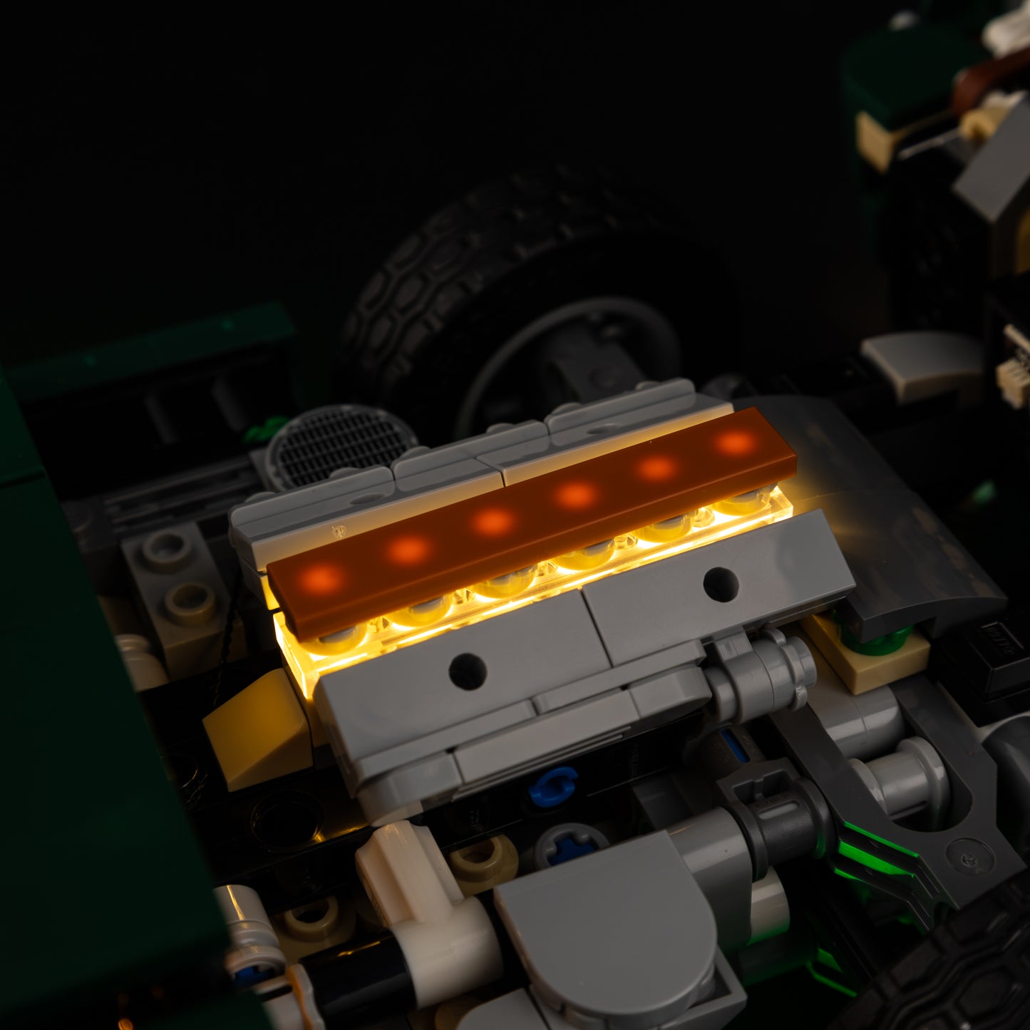 Light Kit for LEGO Jaguar E-Type 11381
