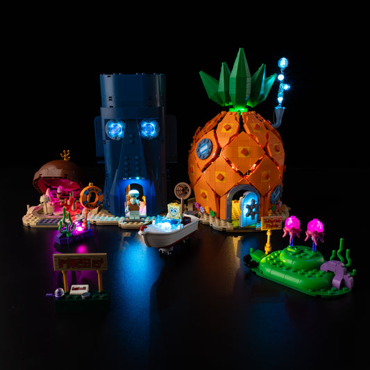 Light Kit For LEGO SpongeBob SquarePants: Bikini Bottom 11386