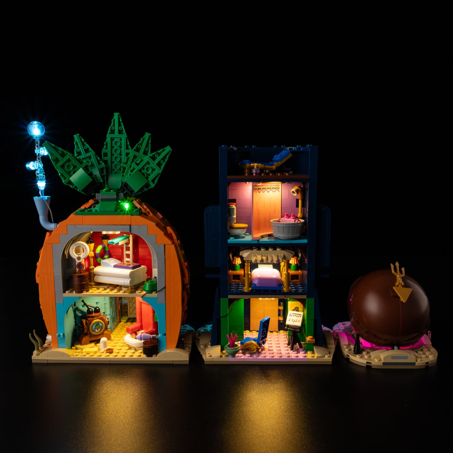 Light Kit For LEGO SpongeBob SquarePants: Bikini Bottom 11386