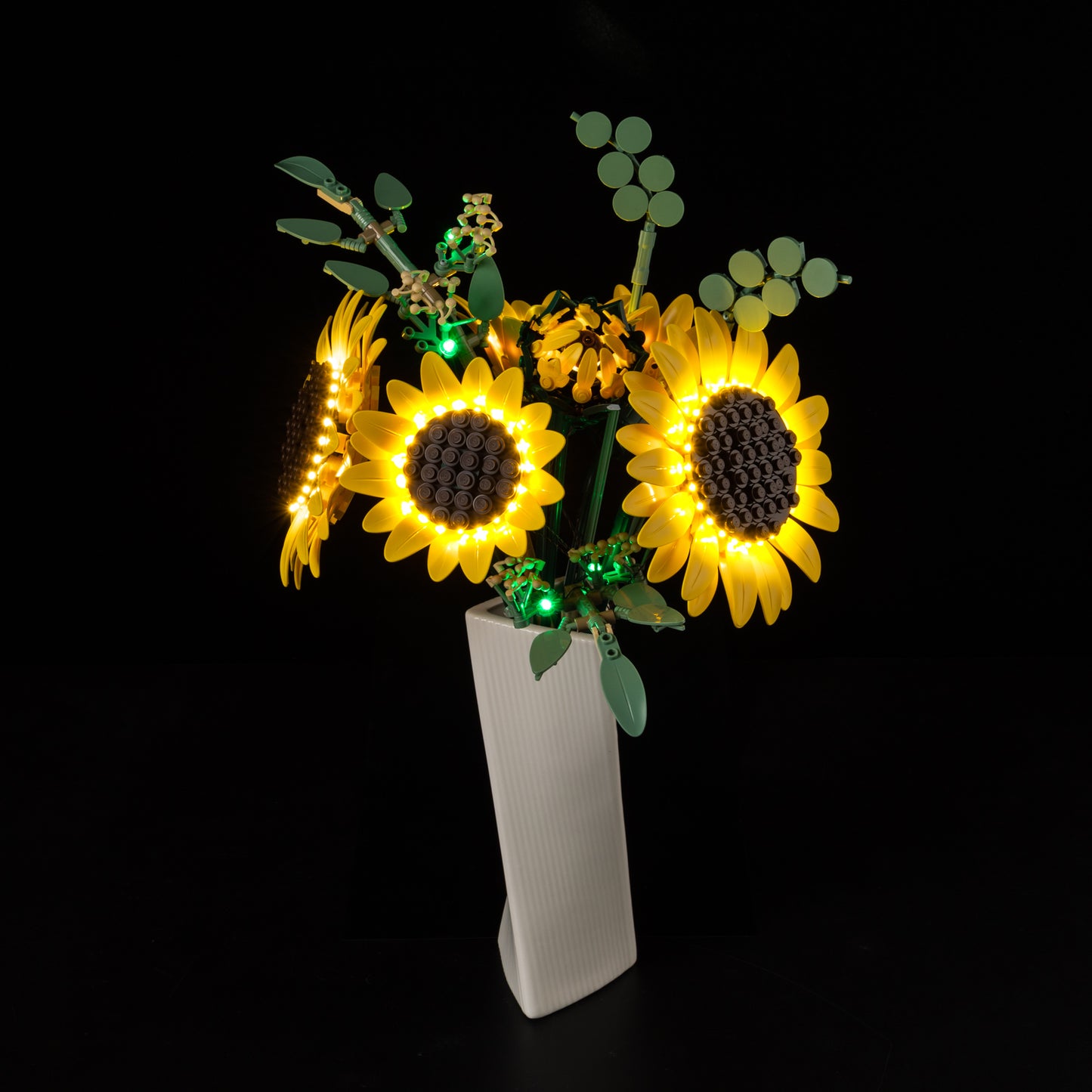 Front view of the assembled Sunflower Bouquet Sunflower Bouquet