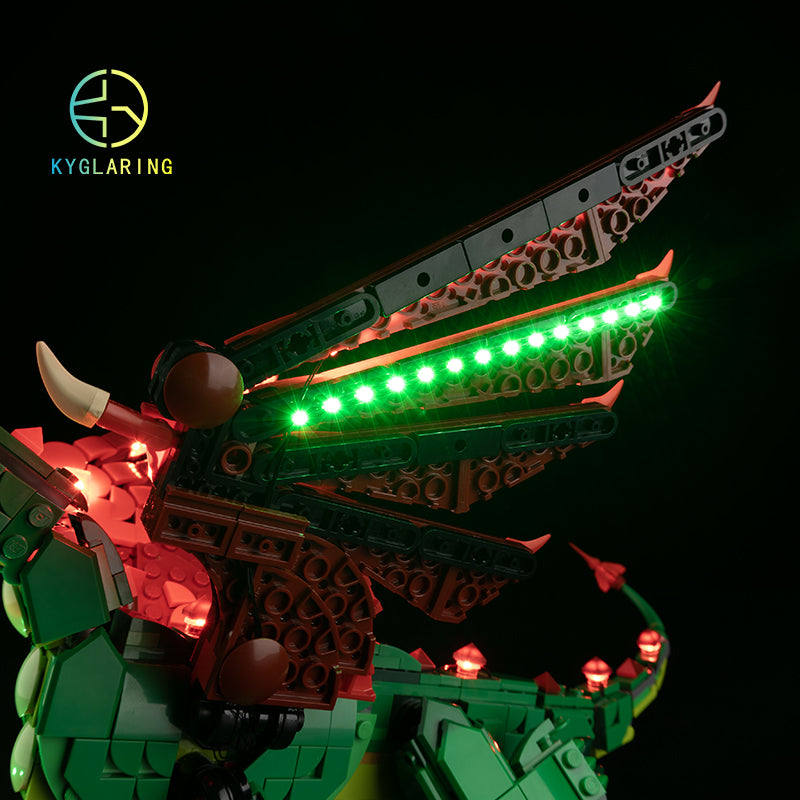 LED Light Kit for Medieval Dragon 31161