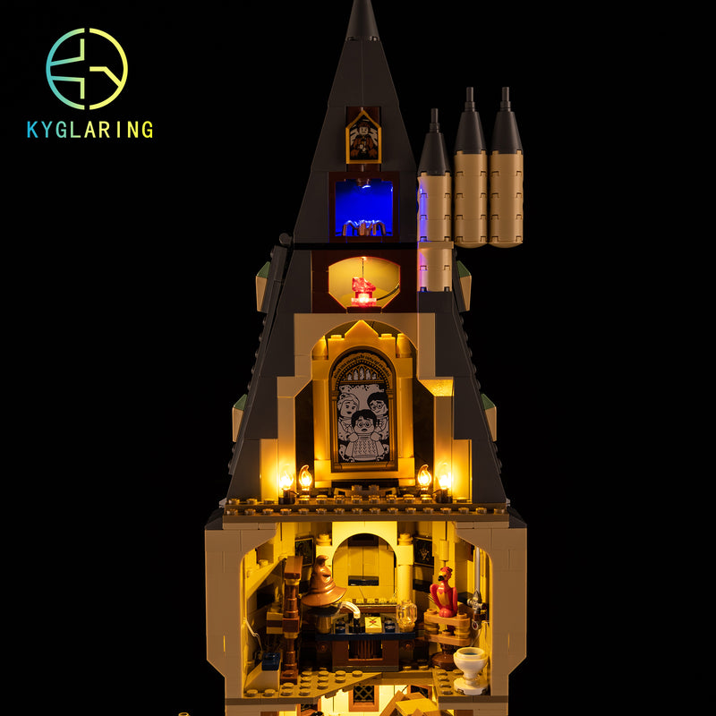 LED Light Kit for Hogwarts™ Castle: The Main Tower 76454
