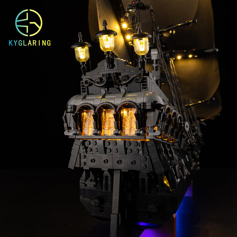 LED Light Kit for Captain Jack Sparrow's Pirate Ship 10365