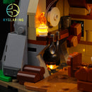 Led Lighting Set for Snow White and the Seven Dwarfs' Cottage 43242