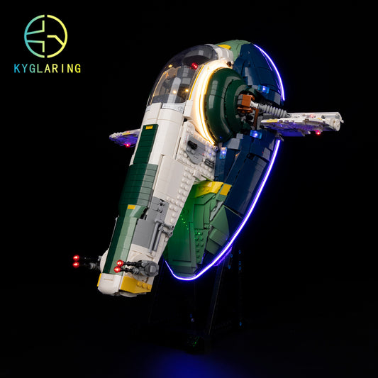 LED Light Kit for Jango Fett's Firespray-Class Starship 75409