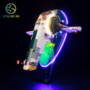 LED Light Kit for Jango Fett's Firespray-Class Starship 75409