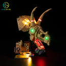 LED Light Kit for Dinosaur Fossils: Triceratops Skull 76969