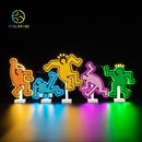 LED Light Kit for Keith Haring – Dancing Figures 31216