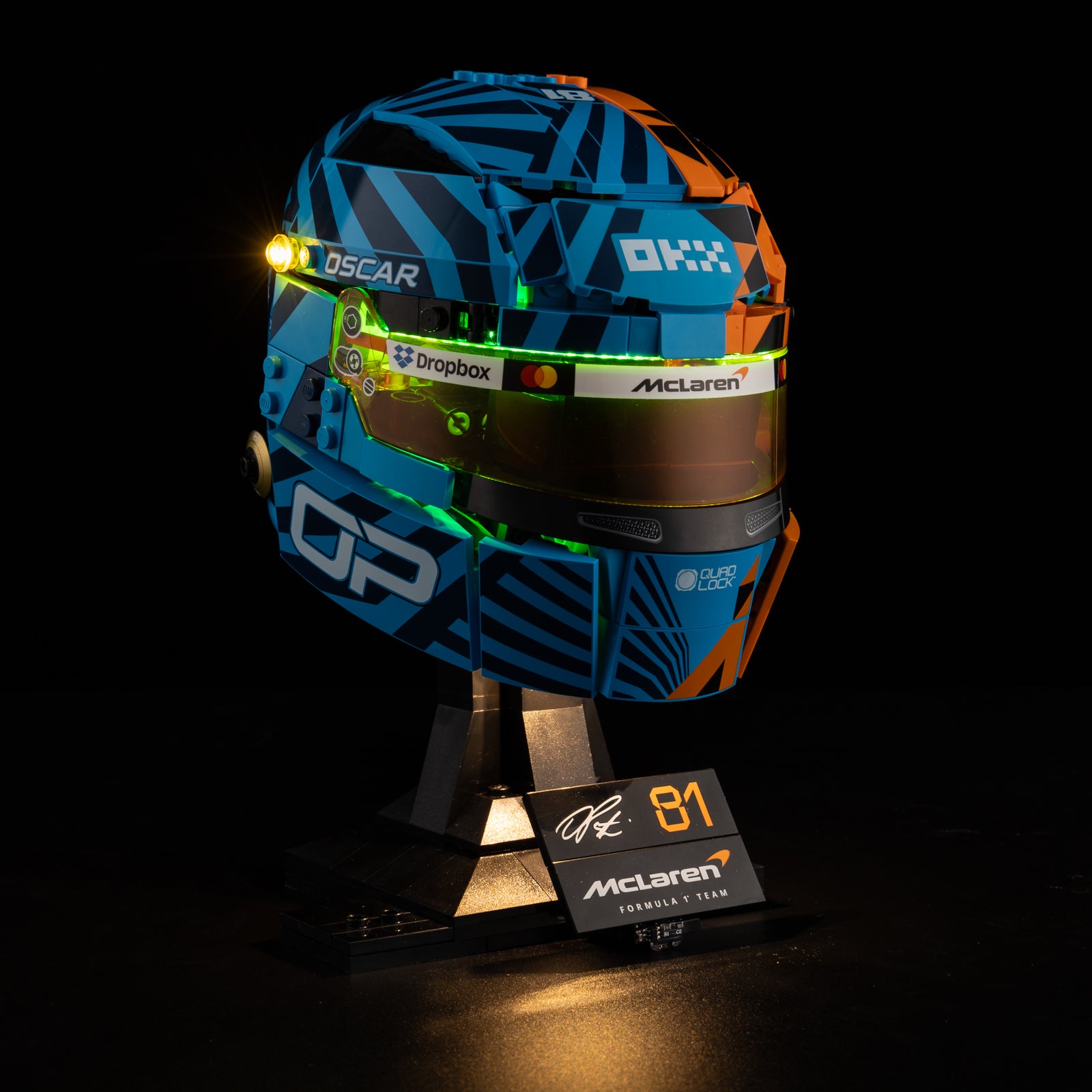 Oscar Piastri Helmet 43017 - additional detail view