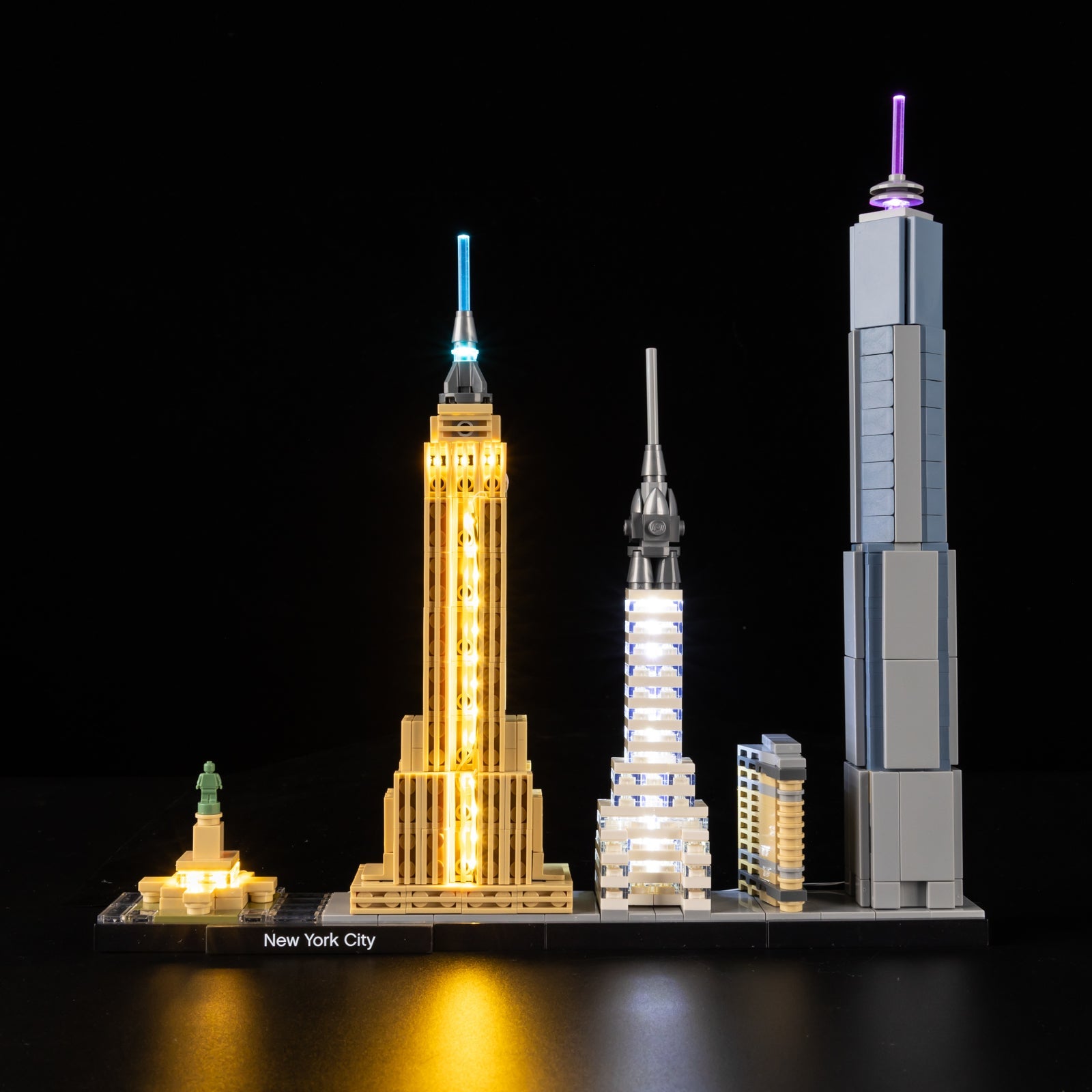 Light Kit For LEGO New York City Touch Version 21028 - 2-on