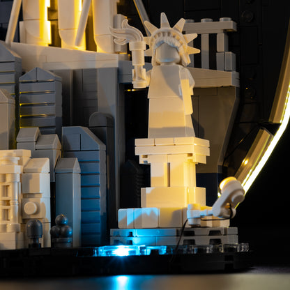 Light Kit For LEGO New York City – The Big Apple 21066
