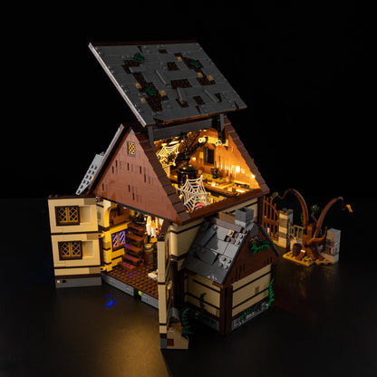 Light Kit For LEGO Disney-Hocus-Pocus-The-Sanderson-Sisters-Cottage 21341 - Gallery Image 6