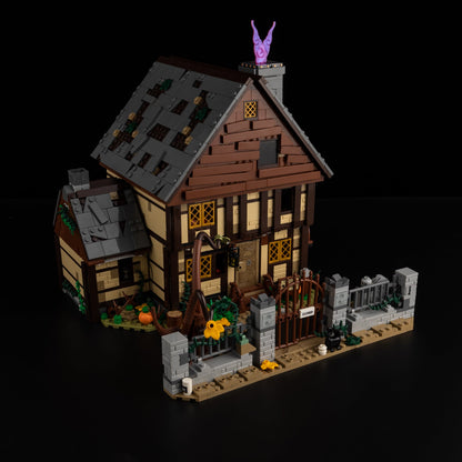 Light Kit For LEGO Disney-Hocus-Pocus-The-Sanderson-Sisters-Cottage 21341 - Gallery Image 1