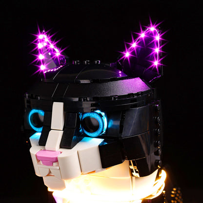 Light Kit For LEGO Tuxedo-Cat 21349 - Gallery Image 7