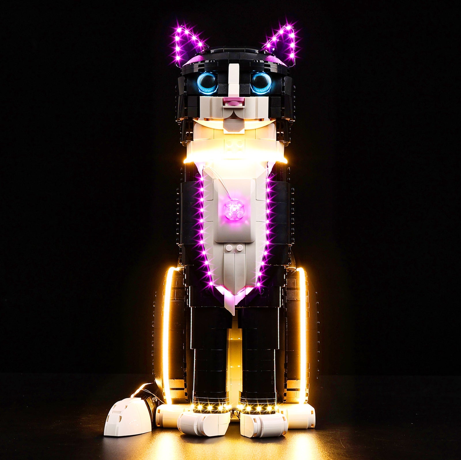 Light Kit For LEGO Tuxedo-Cat 21349 - Gallery Image 3