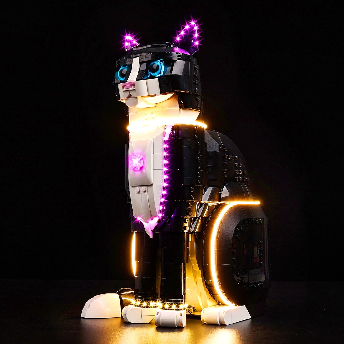 Light Kit For LEGO Tuxedo-Cat 21349 - Gallery Image 4