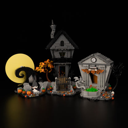 Light Kit For LEGO Disney Tim Burton's The Nightmare Before Christmas 21351
