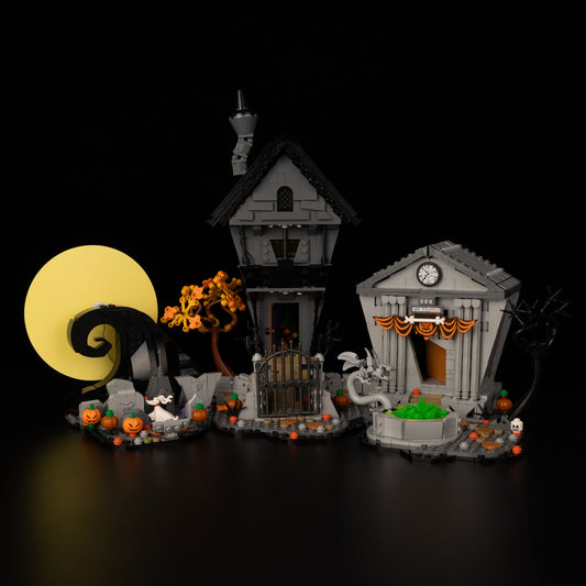 Light Kit For LEGO Disney Tim Burton's The Nightmare Before Christmas 21351