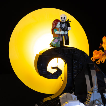 Light Kit For LEGO Disney Tim Burton's The Nightmare Before Christmas 21351