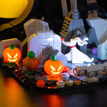 Light Kit For LEGO Disney Tim Burton's The Nightmare Before Christmas 21351