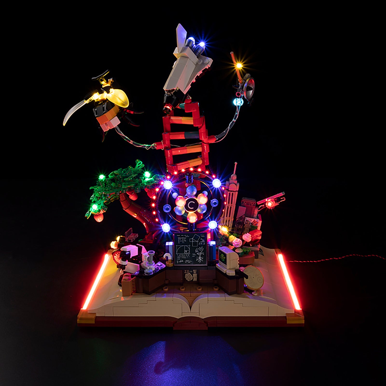 Light Kit For LEGO The-Evolution-of-STEM 21355 - Gallery Image 6
