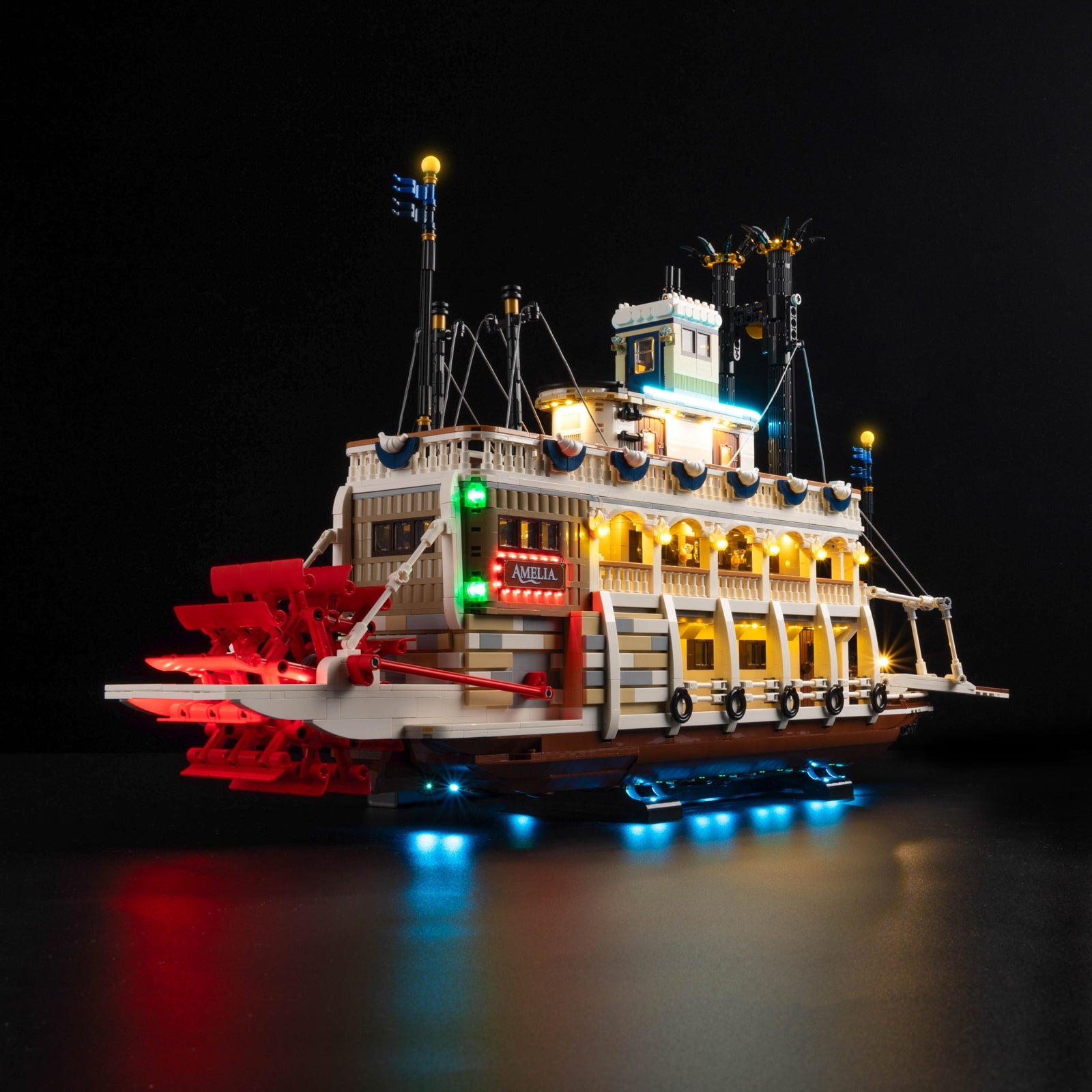 Light Kit For LEGO River-Steamboat 21356 - Gallery Image 4
