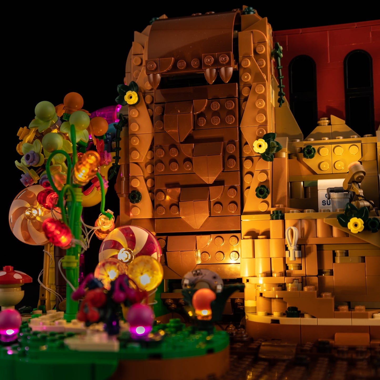 Light Kit For LEGO Hocus-Pocus-Sanderson-Sisters-Cottage 21360 - Gallery Image 15