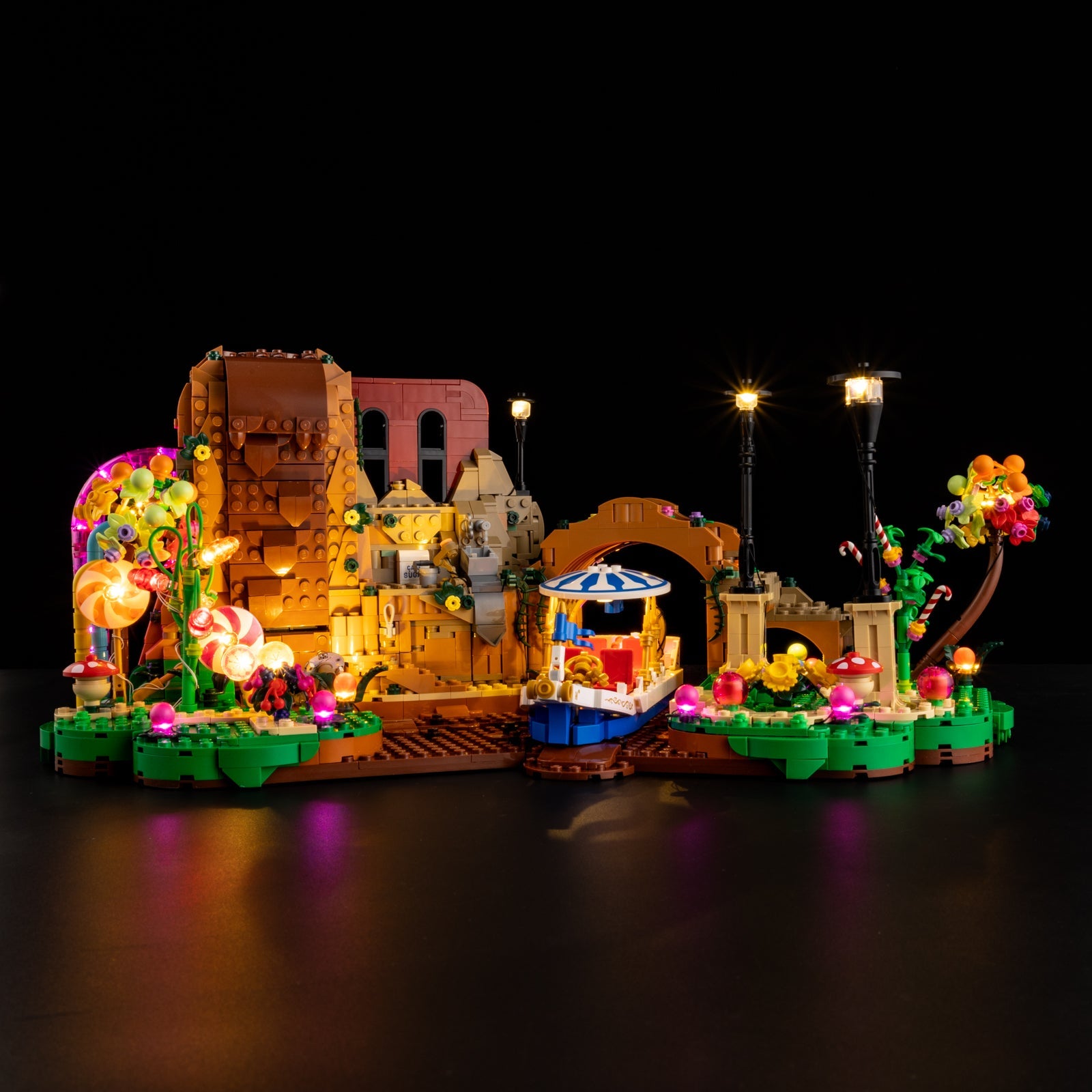 Light Kit For LEGO Hocus-Pocus-Sanderson-Sisters-Cottage 21360 - Gallery Image 3