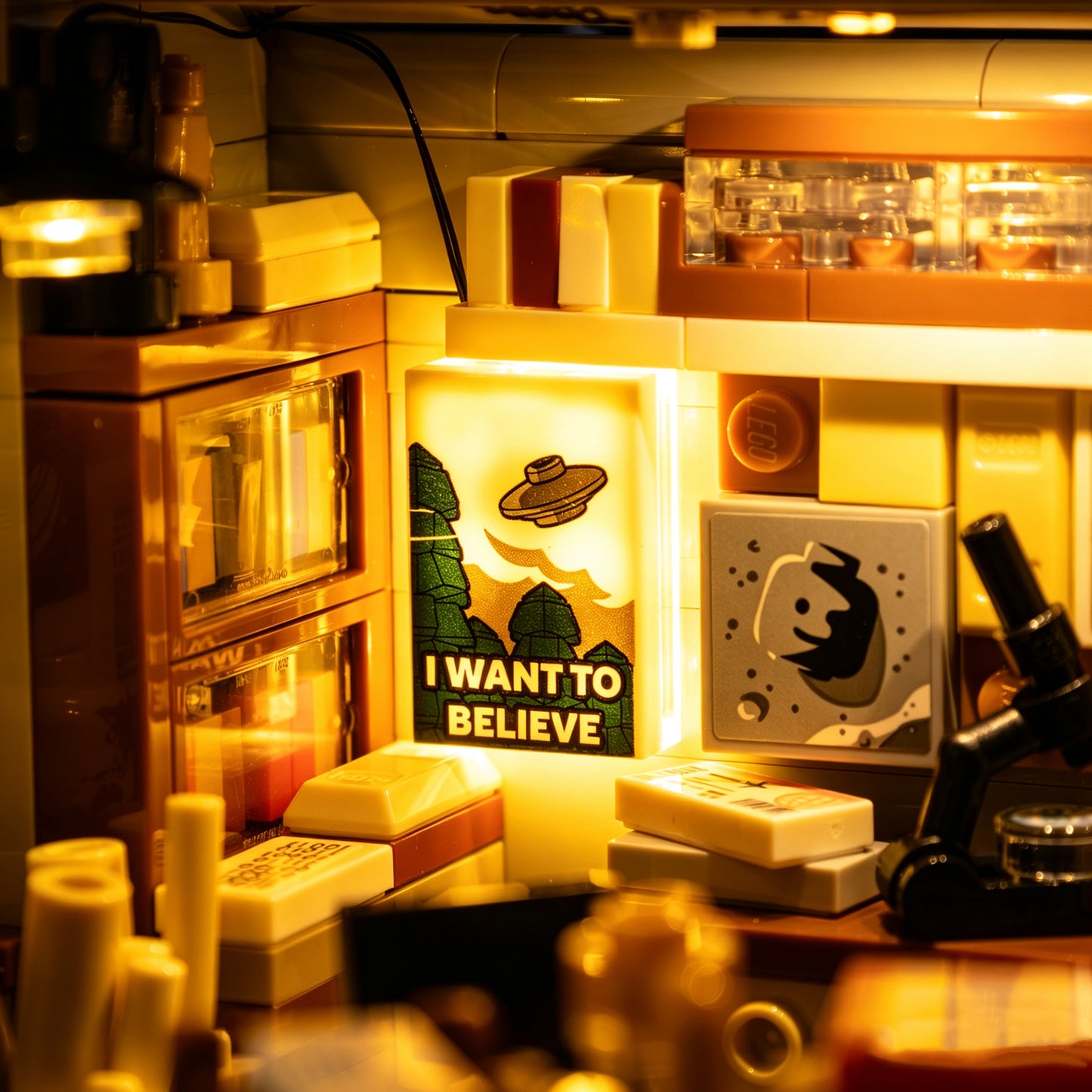 Light Kit for LEGO The X-Files 21369