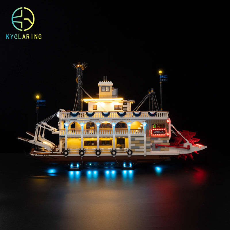 LED Light Kit for River Steamboat 21356