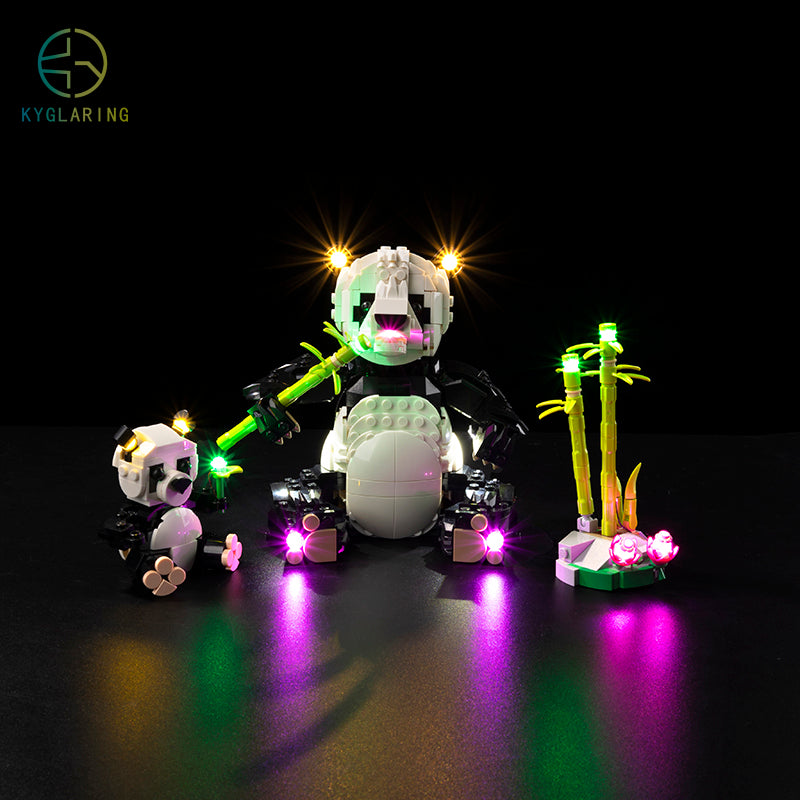 LED Light Kit for Wild Animals: Panda Family 31165