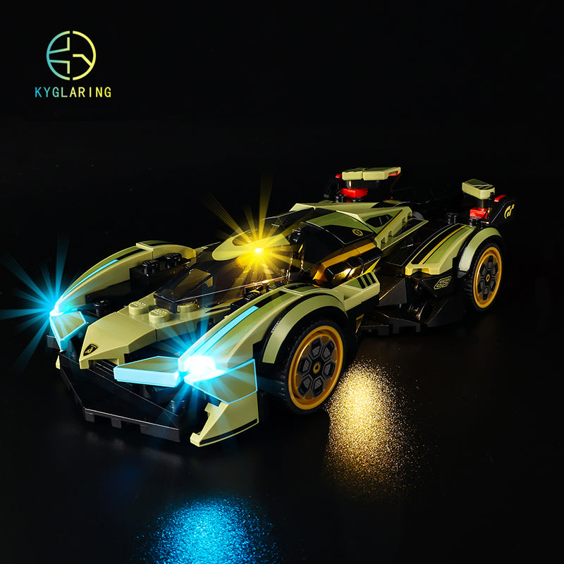 LED Light Kit for Lamborghini Lambo V12 Vision GT Super Car 76923