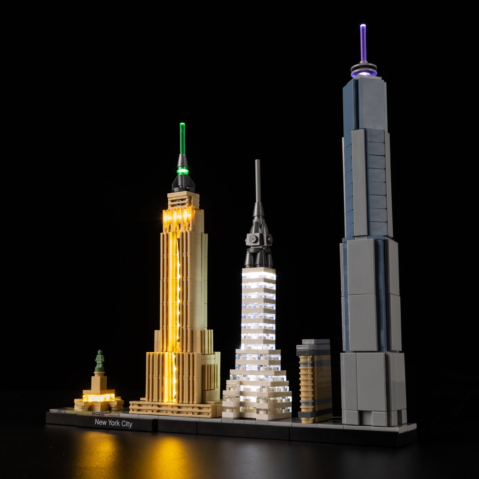 Light Kit For LEGO New York City Touch Version 21028 - 3-on