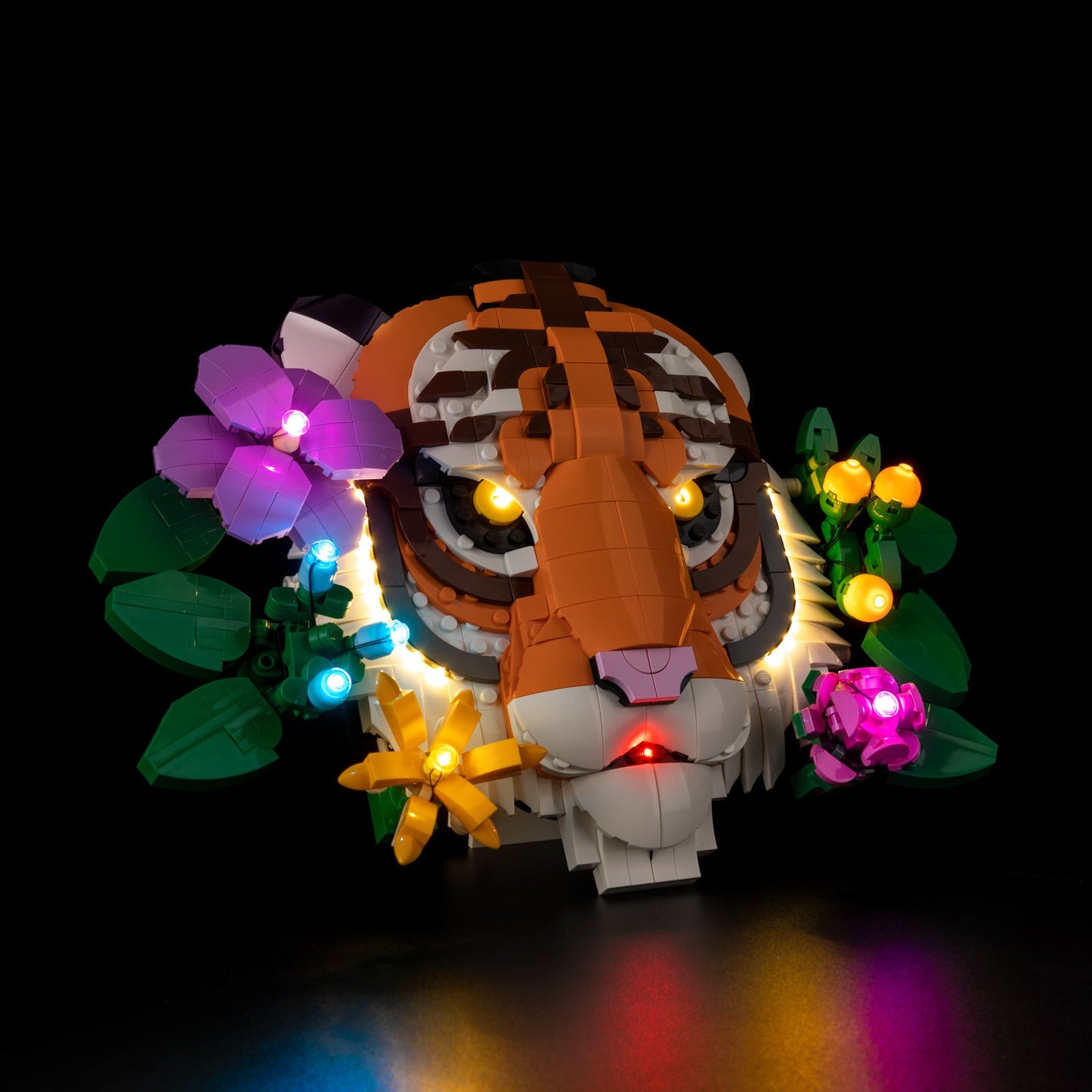 Light Kit For LEGO The Fauna Collection Tiger 31217 - 3-on