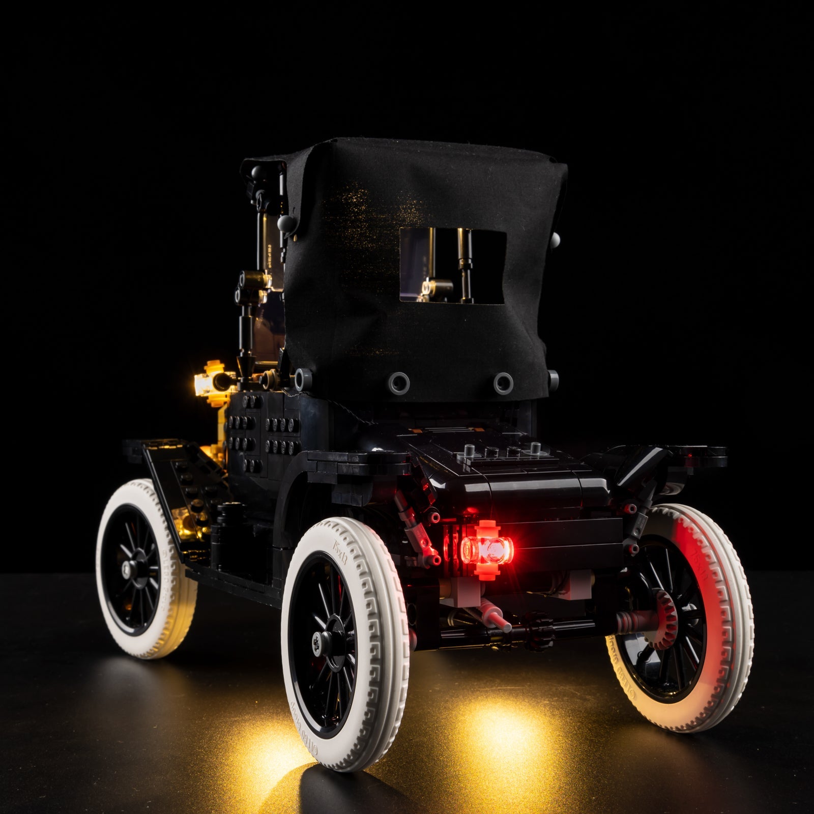 Light Kit For LEGO Ford Model T Touch Version 11376 - 3-on
