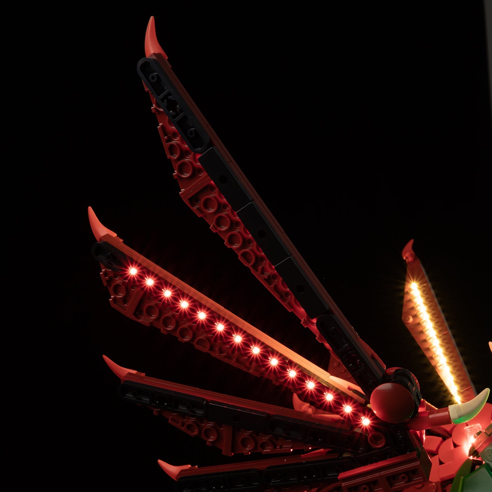 Light Kit For LEGO Medieval Dragon 31161 - 31161-Medieval-Dragon-11-details