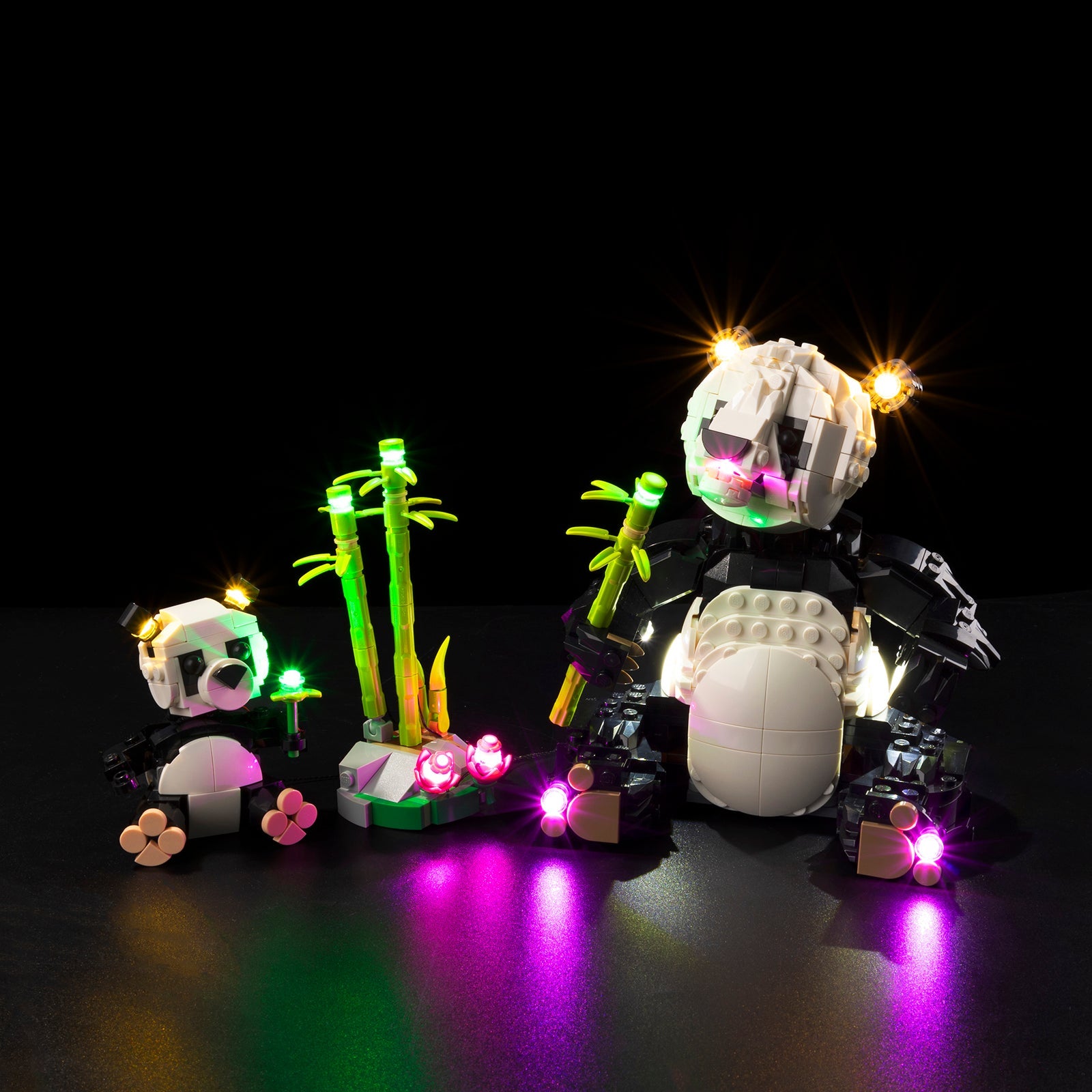 Light Kit For LEGO Wild Animals Panda Family 31165 - 31165-Wild-Animals-Panda-Family-5-on