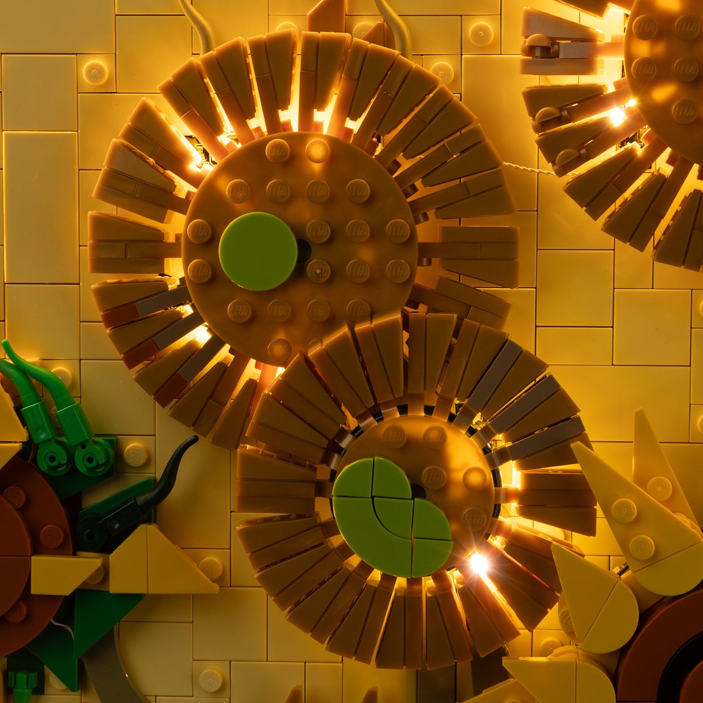 Light Kit For LEGO Vincent van Gogh Sunflowers 31215 - 31215-Vincent-van-Gogh-Sunflowers-12-details