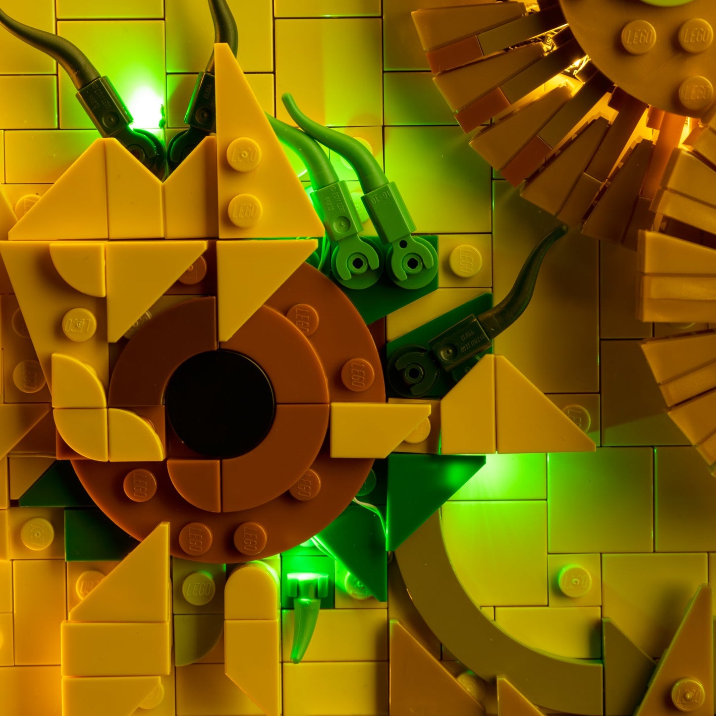 Light Kit For LEGO Vincent van Gogh Sunflowers 31215 - 31215-Vincent-van-Gogh-Sunflowers-15-details