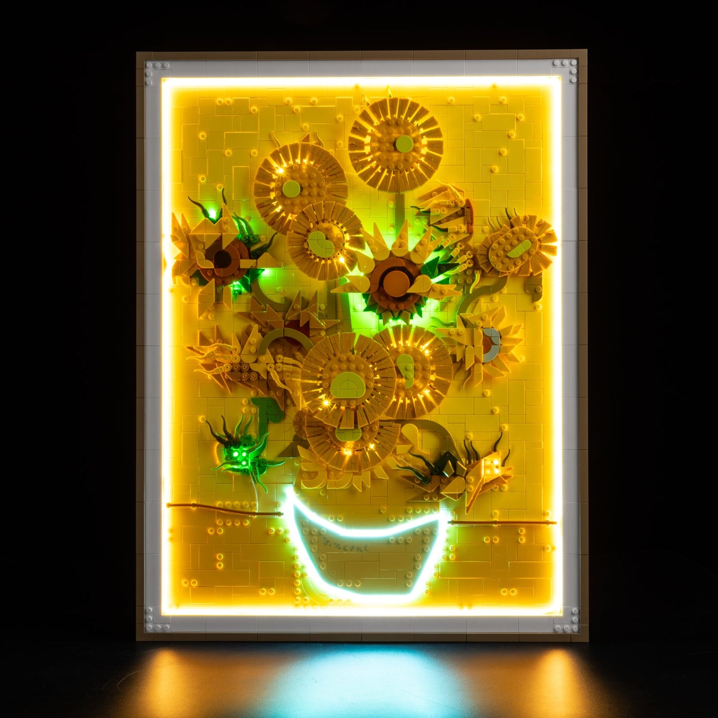 Light Kit For LEGO Vincent van Gogh Sunflowers 31215 - 31215-Vincent-van-Gogh-Sunflowers-2-on