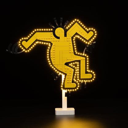 Light Kit For LEGO Keith Haring Dancing Figures 31216 - 31216-Keith-Haring-Dancing-Figures-11-details