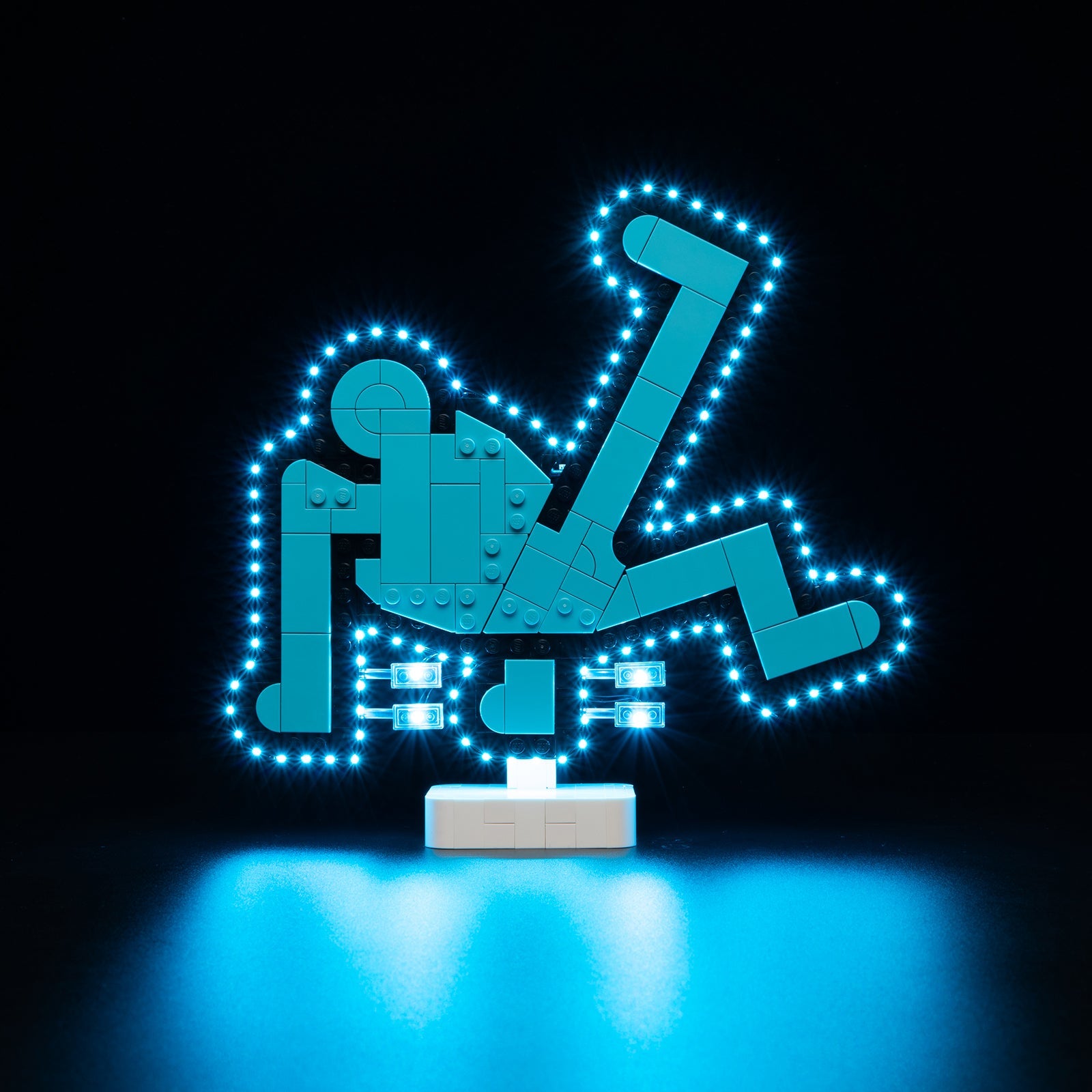 Light Kit For LEGO Keith Haring Dancing Figures 31216 - 31216-Keith-Haring-Dancing-Figures-7-details