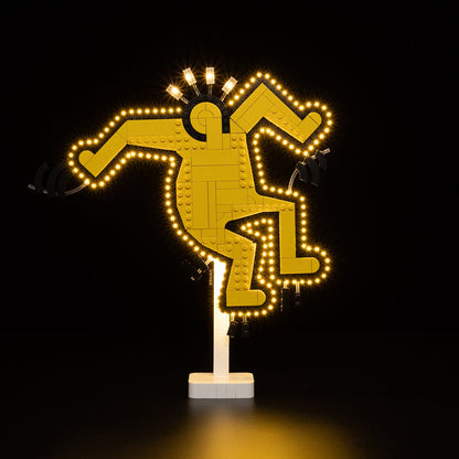 Light Kit For LEGO Keith Haring Dancing Figures 31216 - 31216-Keith-Haring-Dancing-Figures-8-details