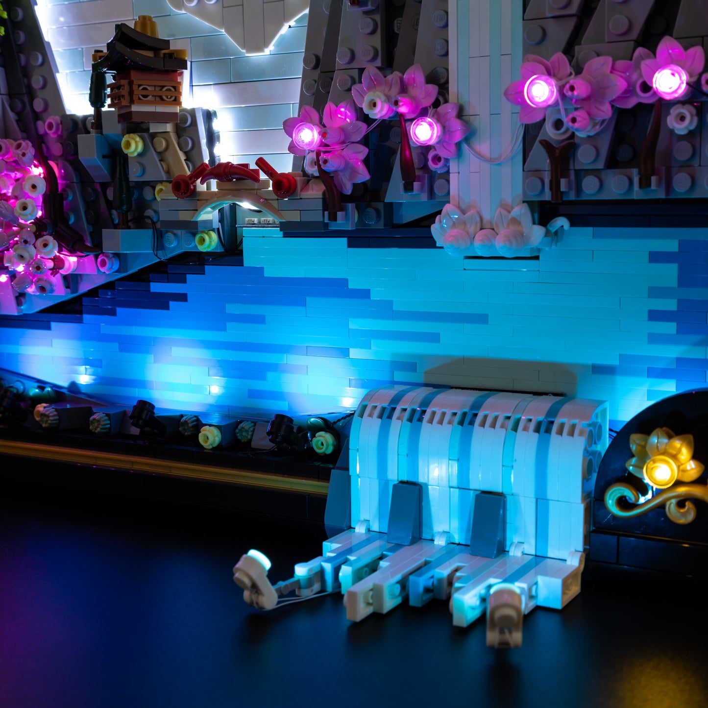Light Kit For LEGO Japanese Cherry Blossom Landscape 31218