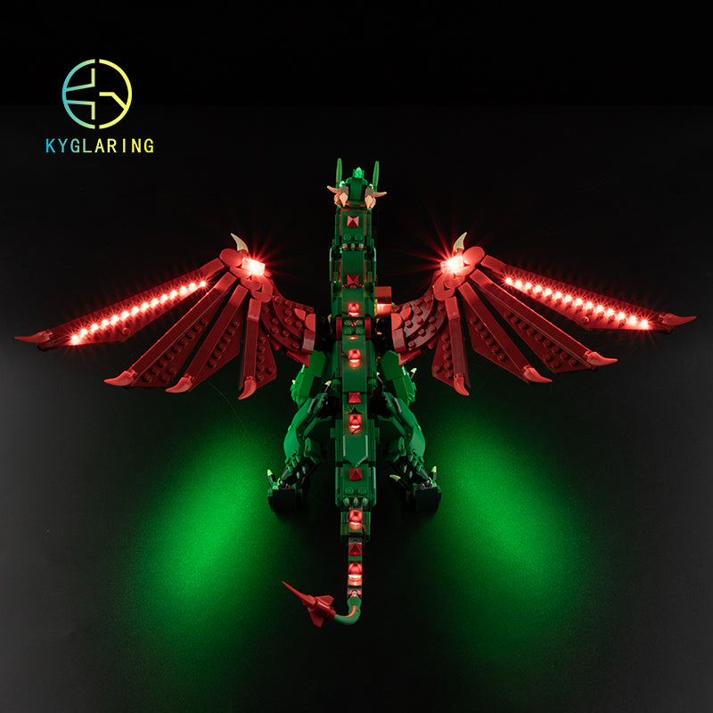 LED Light Kit for Medieval Dragon 31161