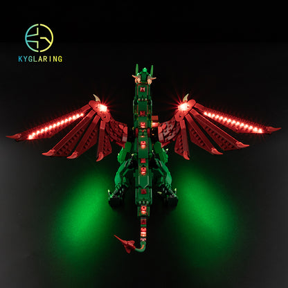 LED Light Kit for Medieval Dragon 31161